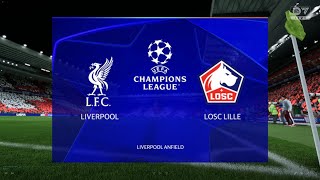 FC 25  Liverpool 1  0 LOSC Lille  UEFA Champions League  League Phase MD 7  2425 [upl. by Hersch]