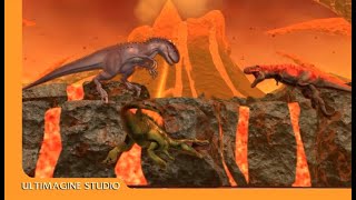 TRex and Spinosaurus VS IRex RESOUNDED [upl. by Cyndia]