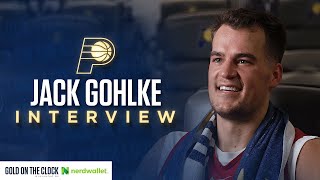 Indiana Pacers PreDraft Workouts Jack Gohlke 1on1 Interview June 12 2024 [upl. by Addison]