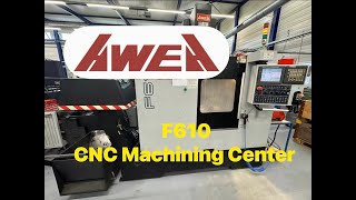 AWEA F610 machiningcenter [upl. by Lowis]