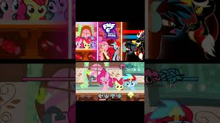 FNF ELEMENTS OF INSANITY MLP shorts mlp pinkiepie [upl. by Oakman]