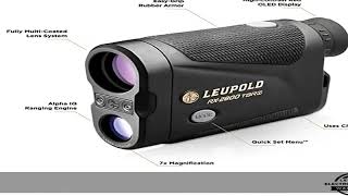 Leupold RX2800 TBR Laser Rangefinder Black 7x [upl. by Ahsenrad191]