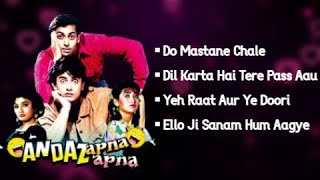 Best of Andaz Apna Apna Complete Jukebox  Iconic Hit Songs  Salman Aamir Raveena amp Karishma [upl. by Idihsar]