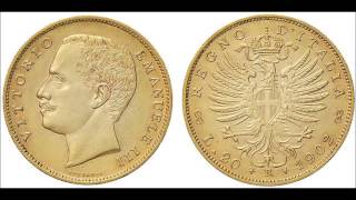 Le monete di Vittorio Emanuele III  Worlds most beautiful coins [upl. by Satterfield]