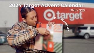 Opening The Target 2024 Advent Calendar  IS IT WORTH IT [upl. by Aicilehp]