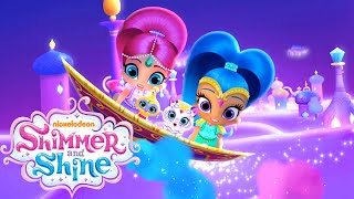 Shimmer and Shine Genie Palace Divine  Dress Up Kids Game [upl. by Wilmette]