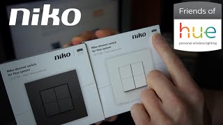 Friends of Hue Niko dimmer switch interrupteurs Hue [upl. by Katrinka]