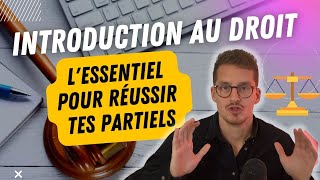 Cours dintroduction au droit  lessentiel de la matière [upl. by Audi371]