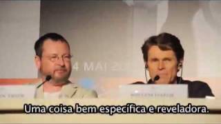 Lars Von Trier ANTICHRIST Press Conf CANNES 2009 [upl. by Erdried926]