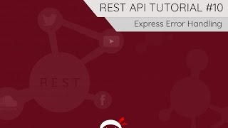 REST API Tutorial Node Express amp Mongo 10  Error Handling [upl. by Aitnwahs]