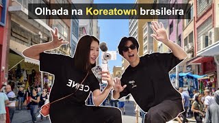 Koreatown brasileira onde vivem 30 mil coreanos em São Paulo 🇰🇷 🇧🇷 [upl. by Holman]