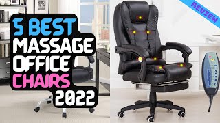 Best Massage Office Chair of 2022  The 5 Best Official Massage Chairs Review [upl. by Reivad]