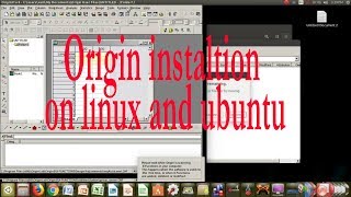 How to install origin on linux Ubuntu [upl. by Araccat]