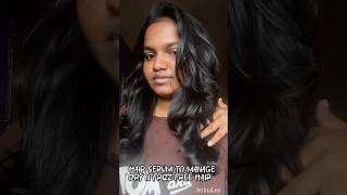 Hair Serum you need to manage your dry n frizzy hair haircare hairserum haircareroutine [upl. by Nuoras]