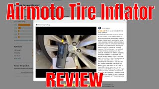 How to Inflate Your Car Tires in Minutes with Airmoto Tire Inflator  Portable Air Compressor Review [upl. by Pollyanna]