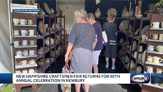 NH Craftsmen Fair returns for 90th annual celebration [upl. by Adehsor]