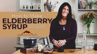 How to Make Elderberry Syrup amp Pro Tips Tieraona Low Dog MD [upl. by Savart]