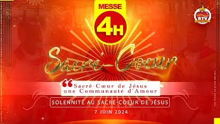 Messe de 4h  Solennité du SacréCoeur de Jésus  Vendredi 7 Juin 2024  Paroisse SacréCœur Turgeau [upl. by Siradal506]