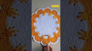 ficou lindo demais 💛 crochet crochetpatterns diy [upl. by Serrano533]