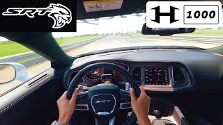 INSANE DODGE CHALLENGER HELLCAT  Endless Supercharger Whine amp 1000 HP Upgrade [upl. by Evan577]