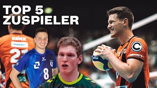 Die TOP 5 Zuspieler der Volleyball Bundesliga [upl. by Nnaecarg]