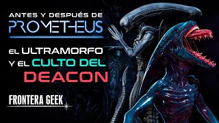 ¿QUÉ PASÓ con el ALIEN DEACON de PROMETHEUS  ¿Qué Significa el MURAL de los Ingenieros ULTRAMORFO [upl. by Nahtaneoj702]