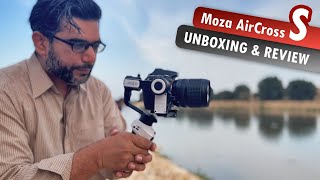 Using Moza AirCross S 3in1 Gimbal in 10 Minutes [upl. by Netsrak]