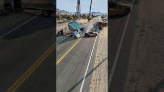 Realistic Highway Car Crashes 70  beamngdrive [upl. by Etnahsa]