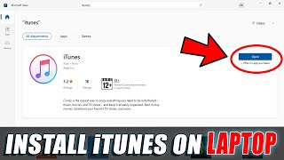 How to Download iTunes in Windows Laptop2024  2 Ways [upl. by Miarzim]