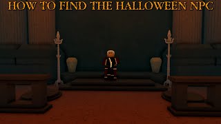 Deepwoken HOW TO FIND THE HALLOWEEN NPC [upl. by Nele606]