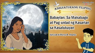 Babaylan Sa Makabago at Pagunlad ng Kasarian sa Kasalukuyan  Mercy B Abuloc  Matatag Kurikulum [upl. by Maher]