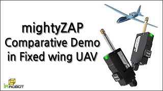 Linear Servo Current Consumption Comparative Demo in Fixed Wing UAV [upl. by Onairotciv]