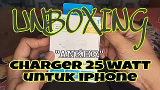 TEST SEBERAPA CEPAT CHARGER ANKER 25 WATT DI TEST DI IPHONE EX INTER [upl. by Nanny]