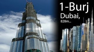 Tallest Buildings in the World Top 13 [upl. by Bailey]