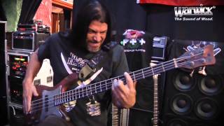 Robert Trujillo and his Warwick Custom Shop Rusty [upl. by Eicul]