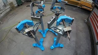 Metalwork Monday 4  Stronghand Tools 3 Axis ViseVice Fixture Fabrication [upl. by Fink380]