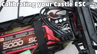 Castle ESC Calibration [upl. by Haimirej936]