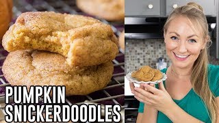 How to Make Pumpkin Snickerdoodles [upl. by Ahras]