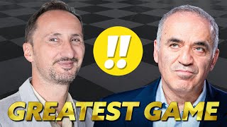 The GREATEST Game of all time  Garry Kasparov vs Veselin Topalov  Wijk aan Zee 1999 [upl. by Airel221]