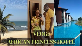 VLOG GAMBIA AFRICAN PRINCESS HOTEL  VILLA ROOM TOUR [upl. by Yesnel695]