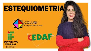 Balanceamento de Equações Químicas COLUNI CEDAF IFPS [upl. by Clover6]