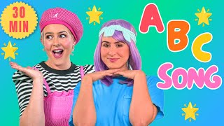 ABC Song 30 MINUTE LOOP  Nursery Rhymes and Kids Songs Educational Videos for Kids and Babies [upl. by Alleira524]