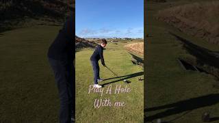 Play The 430 yard 17th Hole at Cruden Bay Golf Club with Me Golf Crudenbay juniorgolf [upl. by Ahsem]