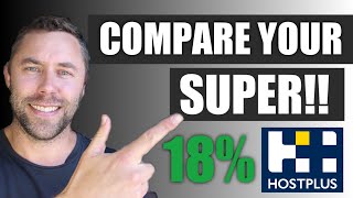 The Best Website for Comparing Super Funds  Hostplus Indexed Balanced Fund Returned 18 Last Year [upl. by Ycal]