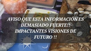 Impactactes visiones de tu futuro que verás con tus ojos🔮 INFORMACIÓN DE LOS DIOSES ‼️ [upl. by Oicnedurp]