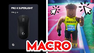 How To MACRO in Roblox Track amp Field Infinite [upl. by Aillimac]