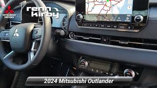 New 2024 Mitsubishi Outlander SE Black Edition Frederick MD M0037 [upl. by Deibel]