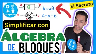 ✅ALGEBRA de BLOQUES para SIMPLIFICAR BLOQUES  APRENDE SI o SI Curso TEORÍA de CONTROL💯 [upl. by Adnohsak]