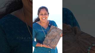 കടൽമണ്ണും മെഴുകുതിരിയും  Sand with Wax  Craft  Eliza Creations shorts [upl. by Schindler633]