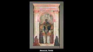 Masaccio  Trinità [upl. by Eelynnhoj]